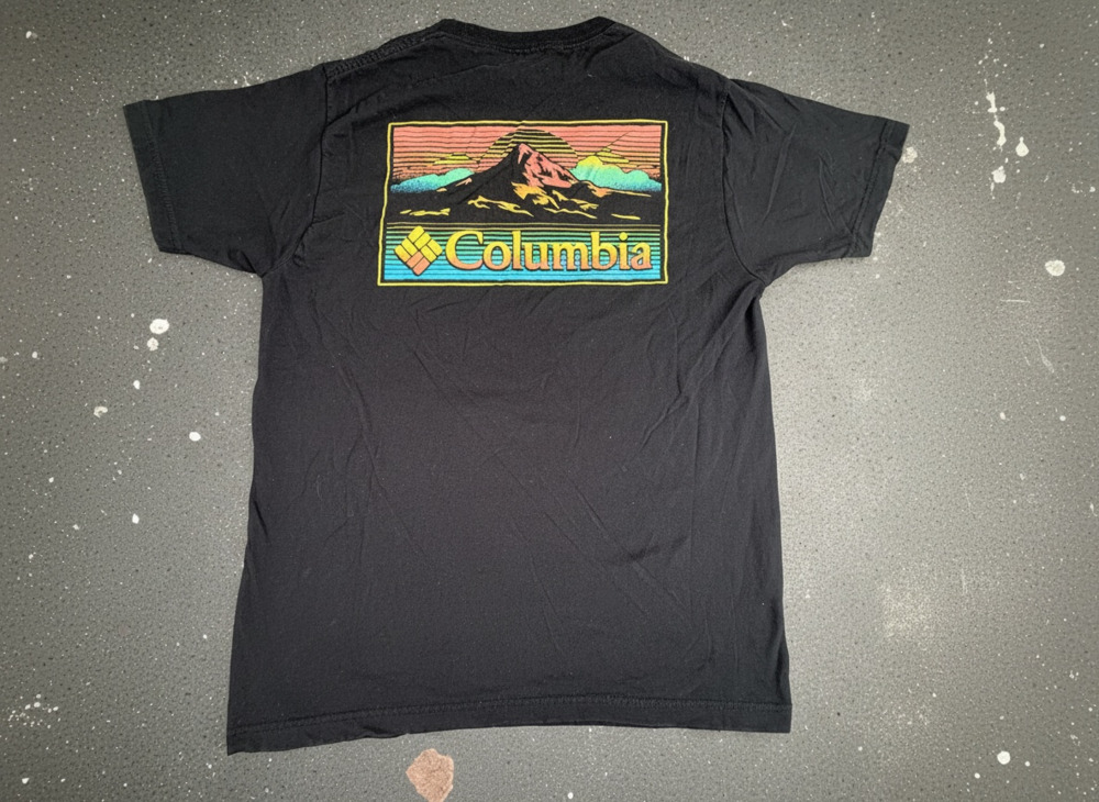 Columbia Sportswear Company Graphic T-Shirt Black Size M
